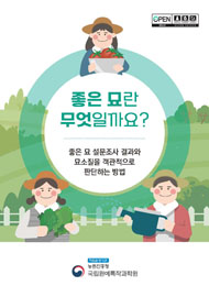 좋은 묘란 무엇일까요? :좋은 묘 설문조사 결과와 묘소질을 객관적으로 판단하는 방법